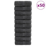 Vidaxl Guest Wipes Solund 50st 600g m² 30x30cm Anthracite farget