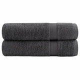 Vidaxl towels Solund 2 pcs 600 g m² 50x100 cm anthracite colored