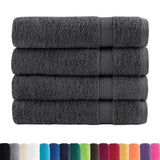 Vidaxl Bath Towels Solund 4 PCS 600 G M² 100x150 cm Anthracite