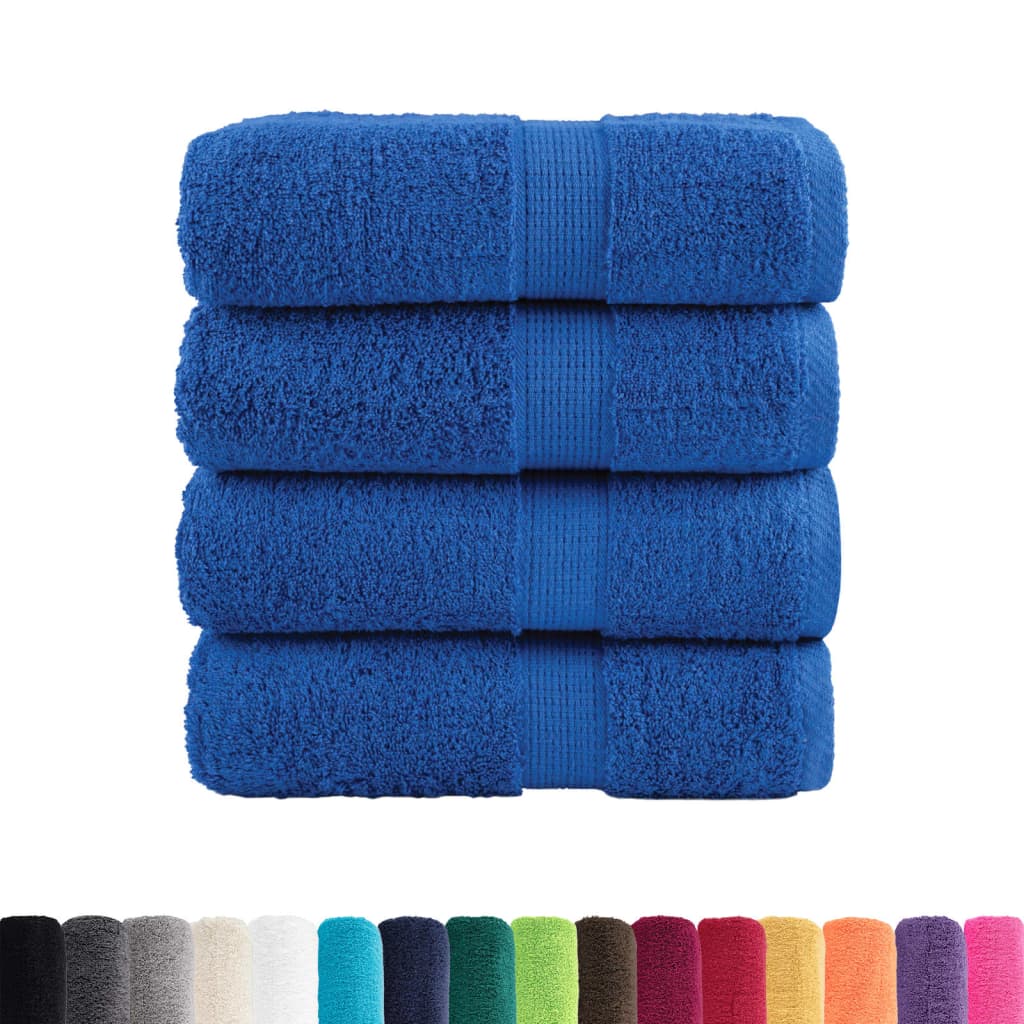 Vidaxl Guest Wipes Solund 4 PCS 600 g m² 30x30 cm bleu