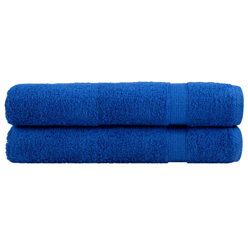 Vidaxl Sauna Cloths Solund 2 PCS 600 g m² 80x200 cm azul