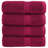 Vidaxl host Wipes SOLUND 4 PCS 600 g m² 30x50 cm Bordeaux Red