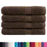 Vidaxl Towels Solund 4 pcs 600 g m² 100x200 cm brown