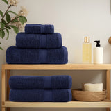 Vidaxl Bath Towels Solund 10 St 600 G m² 70x140 cm Marine Blue