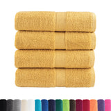 Vidaxl Guest Wipes Solund 4 pezzi 600 g m² 30x30 cm colorato in oro