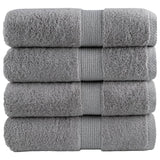 Vidaxl Guest Wipes Solund 4 PCS 600 g m² 30x30 cm Gray