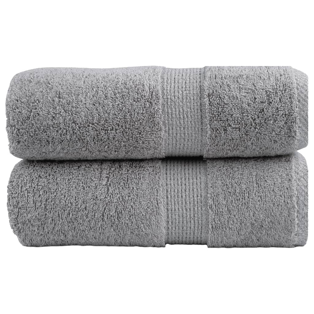 Vidaxl Guest Wipes Solund 2 PCS 600 g m² 30x50 cm Gray