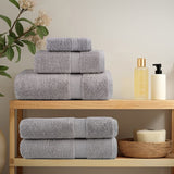 Vidaxl Bath Towels Solund 2 PCS 600 G m² 70x140 cm grå