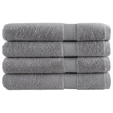 Serviettes Vidaxl Solund 4 PCS 600 g m² 100x200 cm Gray