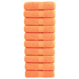 Vidaxl gastendoekjes solund 10 st 600 g m² 30x30 cm oranje