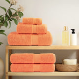 Vidaxl Bath towels Solund 4 pcs 600 g m² 70x140 cm orange