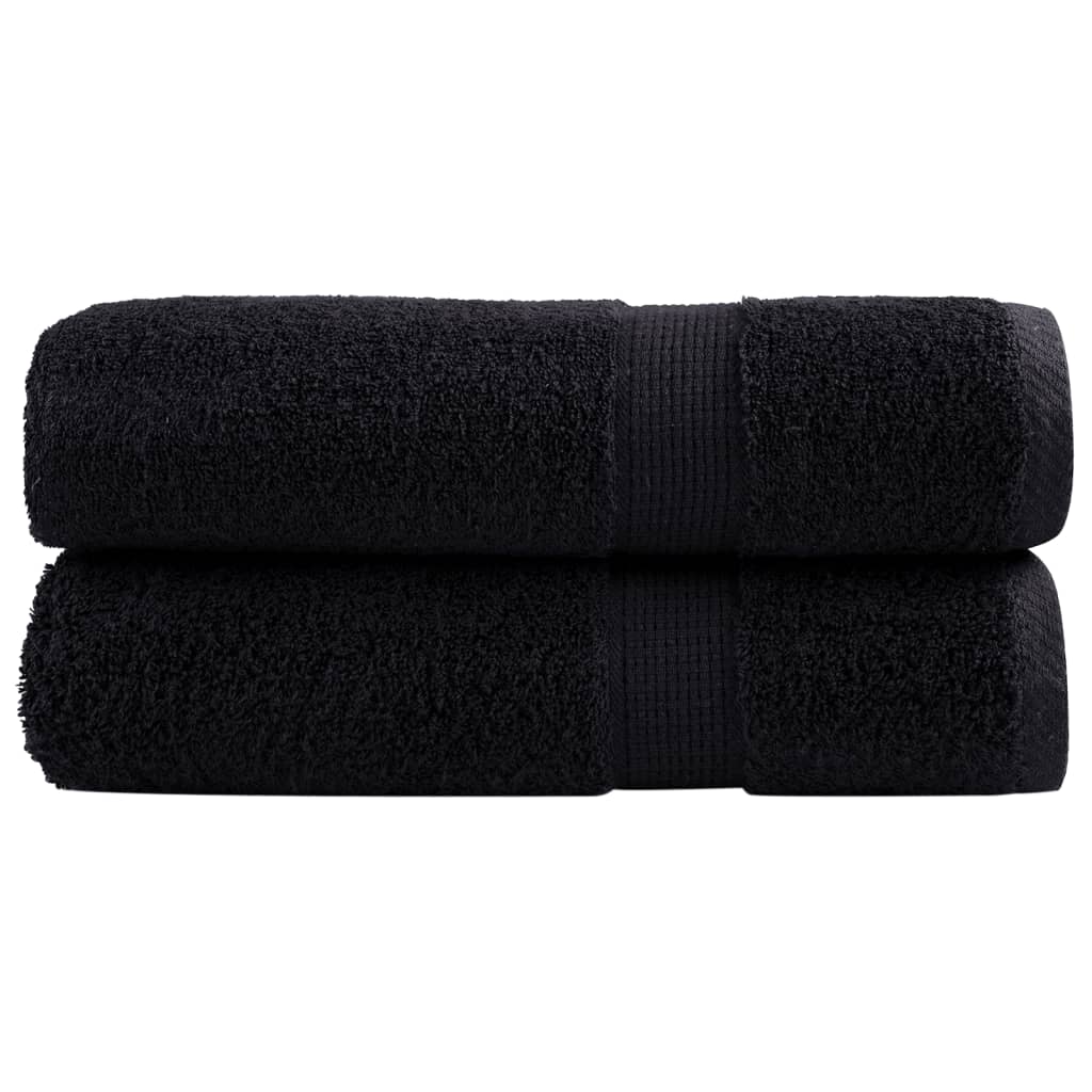 Vidaxl Bad Towel loliten 2 PCs 600 g m²m² 100x150 cm