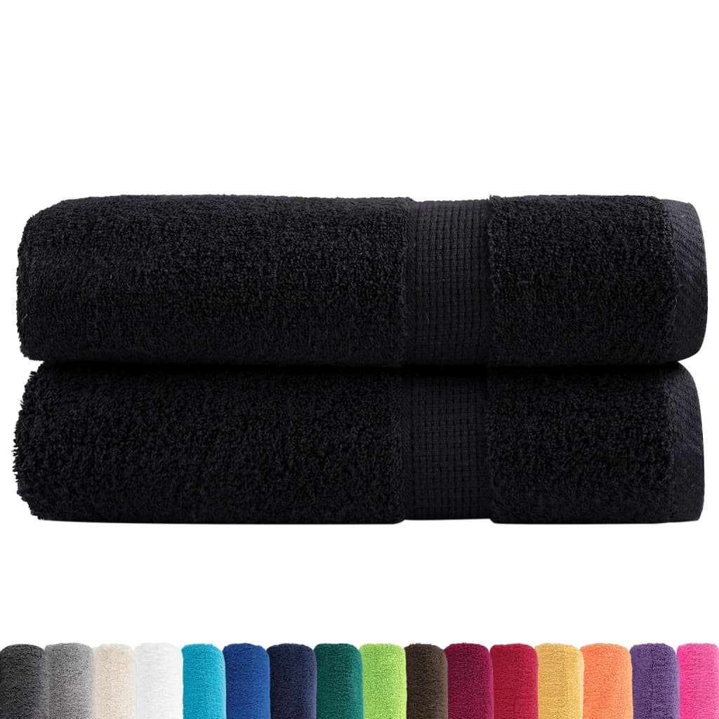 Vidaxl Bath towels Solund 2 pcs 600 g m² 100x150 cm