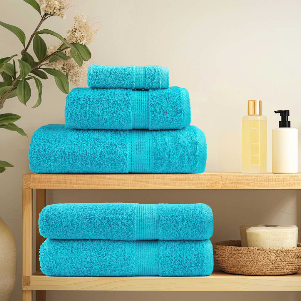 Vidaxl Bath Towels Solund 4 PCS 600 g M² 100x150 cm