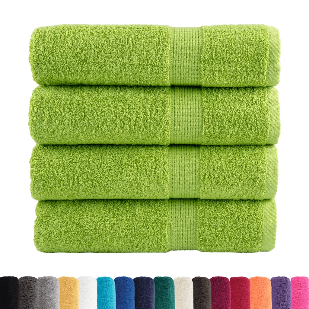 Vidaxl Bad Towel Folitie 4 PCS 600 g m²/x150 cm