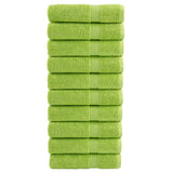 Vidaxl Bath towels Solund 10 st 600 g m² 100x150 cm