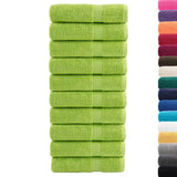 Vidaxl Bath towels Solund 10 st 600 g m² 100x150 cm