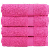 Vidaxl Bad Towel Solits 4 PCS 600 g m² 70x140 cm upa