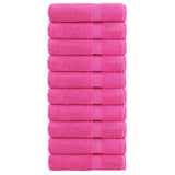 Vidaxl Bath towels Solund 10 st 600 g m² 100x150 cm