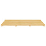 Vidaxl Bath Mat 54x36 cm Bamboo