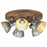 Vidaxl Ceiling lamp 25 W E27 50x50x25 cm Vintage silver colored