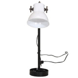 VidaXL Bureaulamp 25 W E27 15x15x55 cm wit