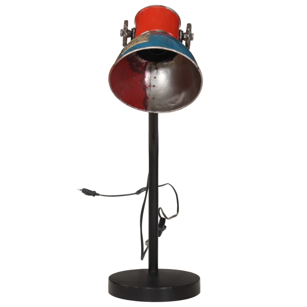 VidaXL Bureaulamp 25 W E27 17x17x60 cm meerkleurig