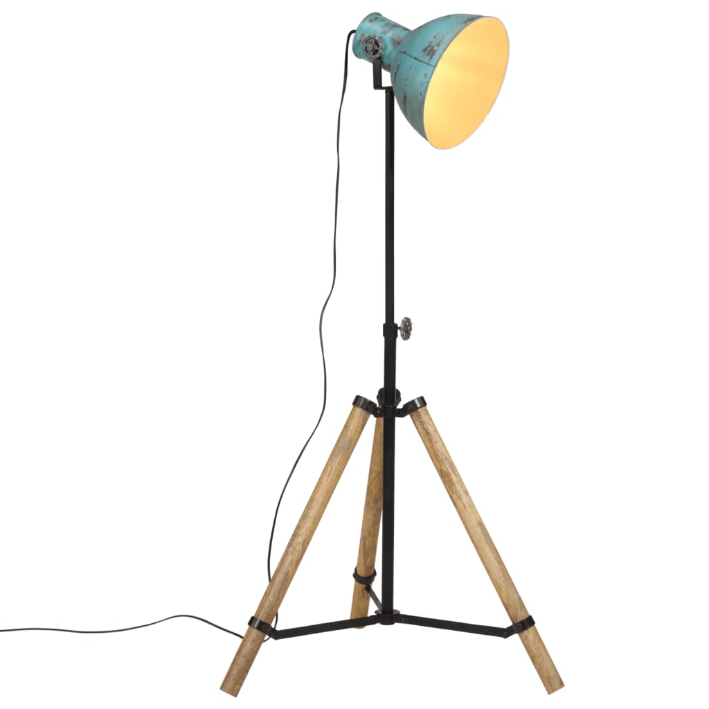 Vidaxl Floor lamp 25 W E27 75x75x90-150 cm weathered blue