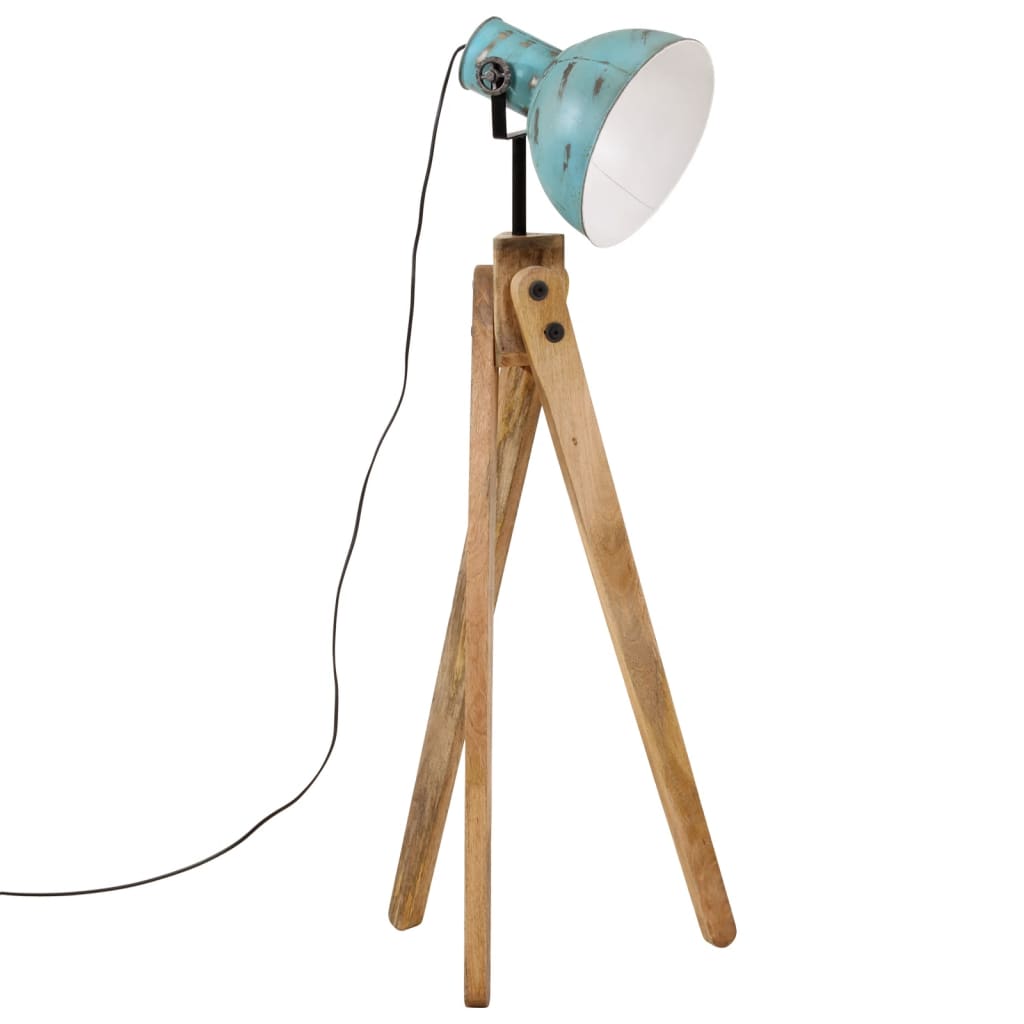 VidaXL floor lamp 25 W E27 45x45x120 cm weathered blue