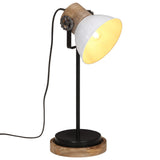 VidaXL Bureaulamp 25 W E27 17x17x50 cm wit