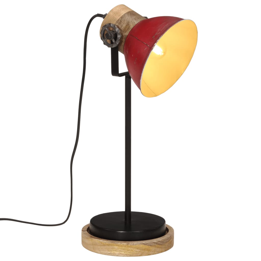 VidaXL desk lamp 25 W E27 17x17x50 cm weathered red