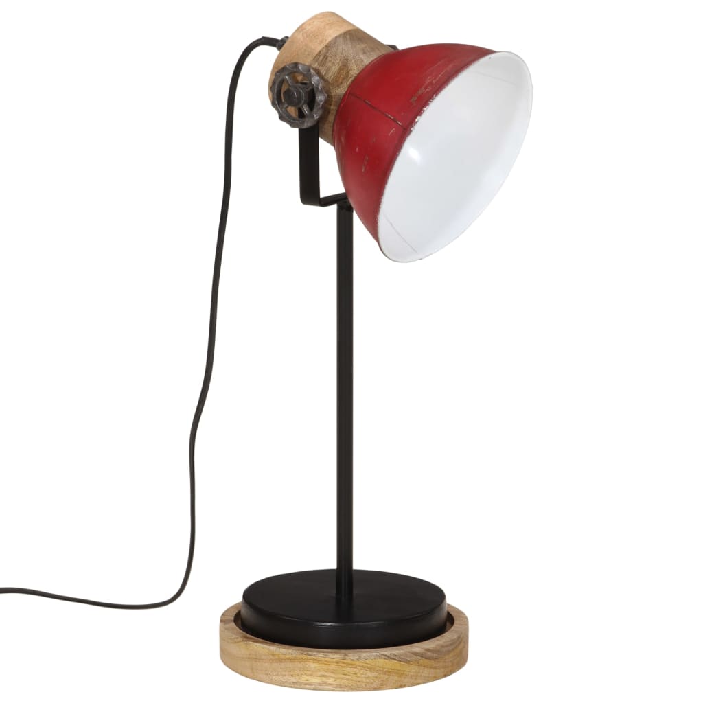 VidaXL desk lamp 25 W E27 17x17x50 cm weathered red