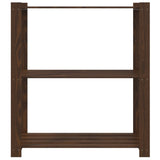 Vidaxl Storage Rack 3-lag 80x38x90 cm Solid Pine Pine Brown