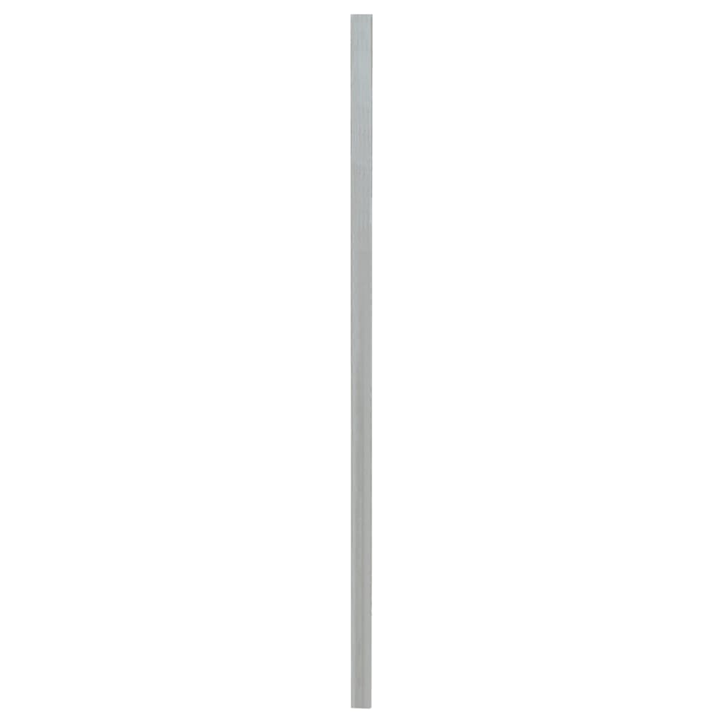 Vidaxl Fence Posts 10 St 150 cm galvanizované ocelové stříbrné barvy