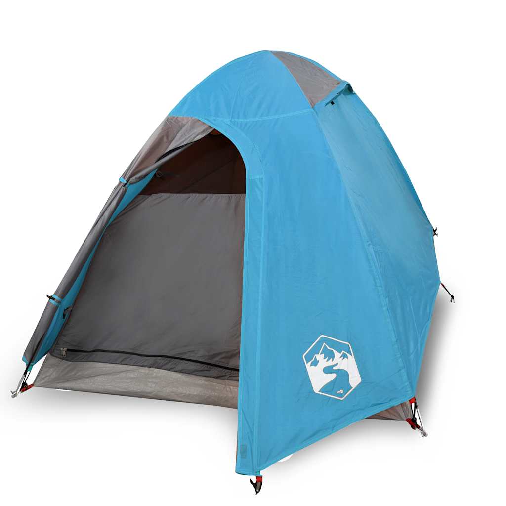 Vidaxl Dome tent 2-person waterproof blue