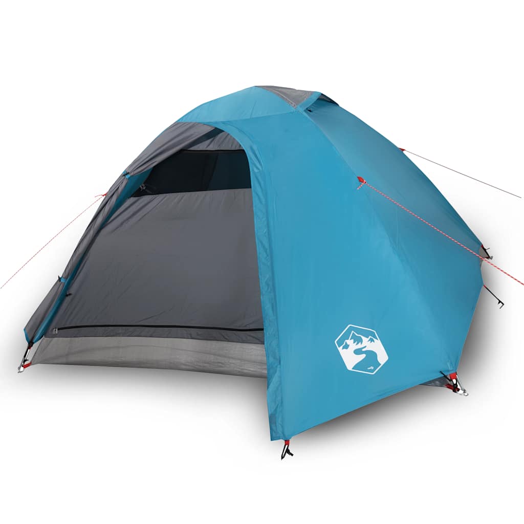 Vidaxl Dome tent 4-person waterproof blue