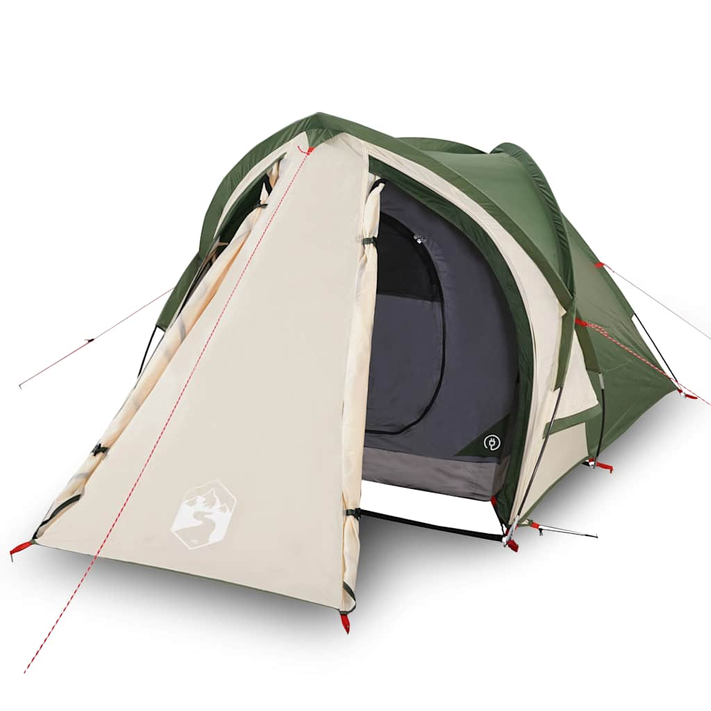 Vidaxl Dome tent 2-person waterproof green