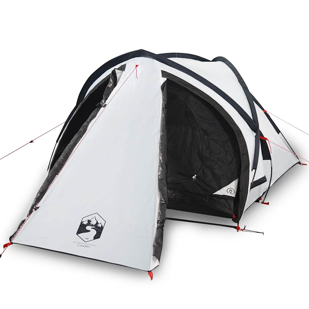 Vidaxl Dome Tent 2-osobowy wodoodporny tkaninę biały