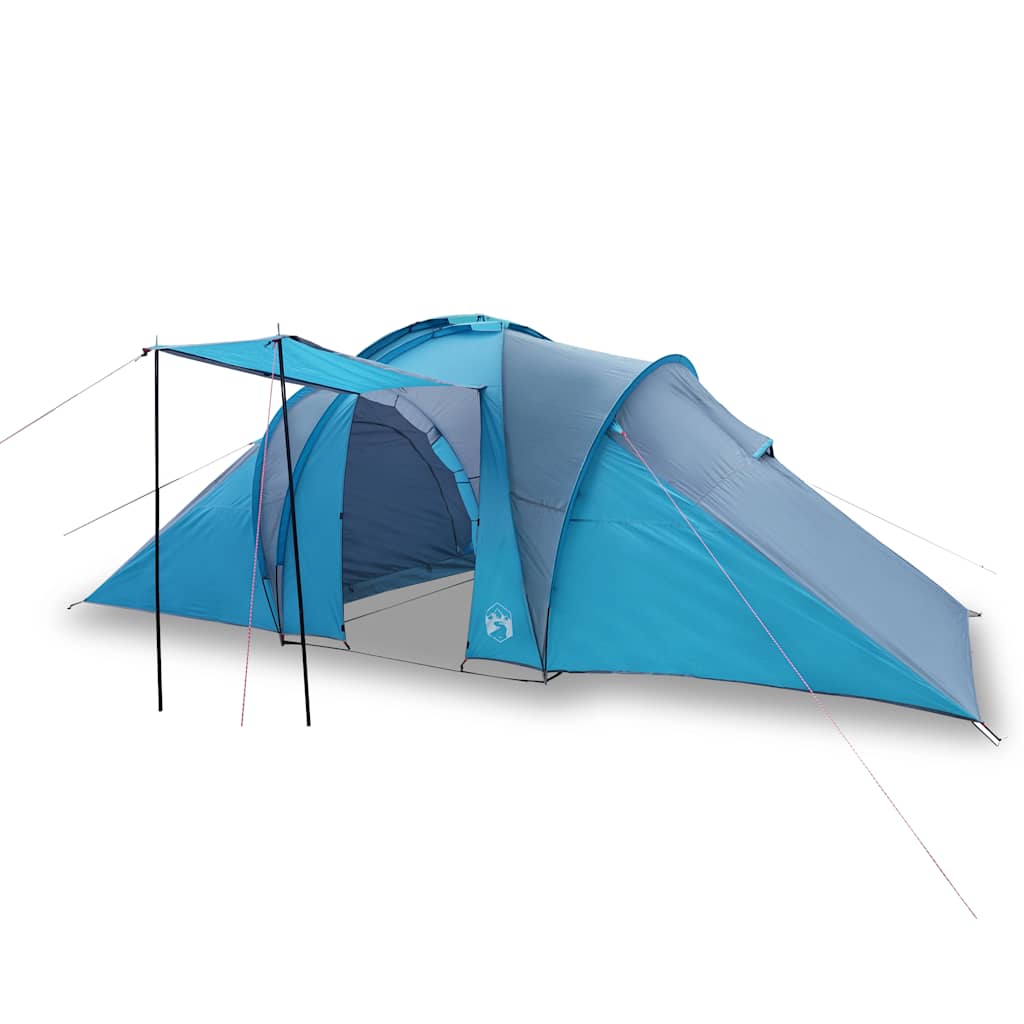 Vidaxl Dome Tenda Blu impermeabile per 6 persone