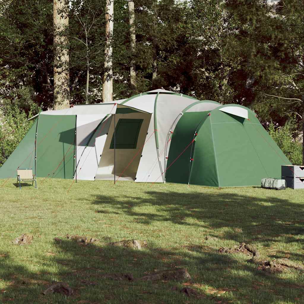 Vidaxl Dome-tent 12-person Waterproof Green