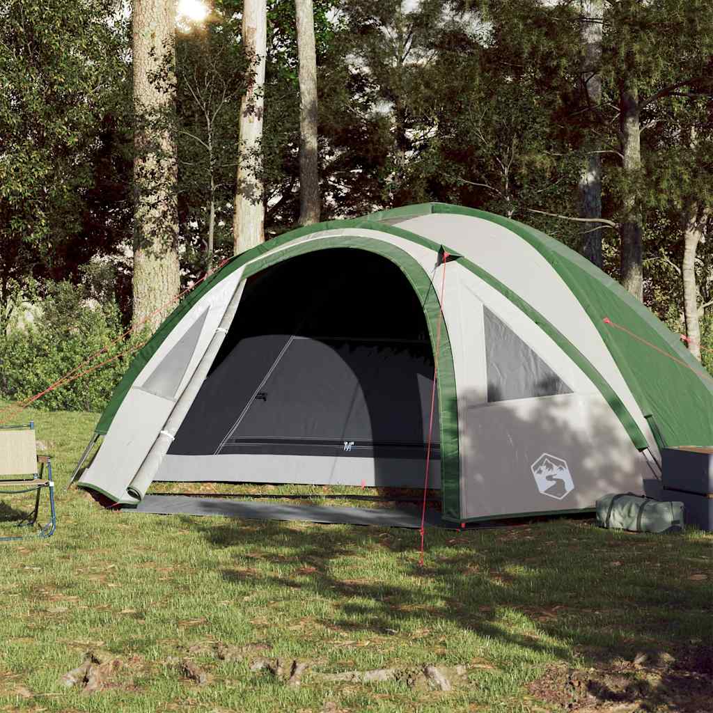 Vidaxl Dome Tent Green impermeabile per 4 persone