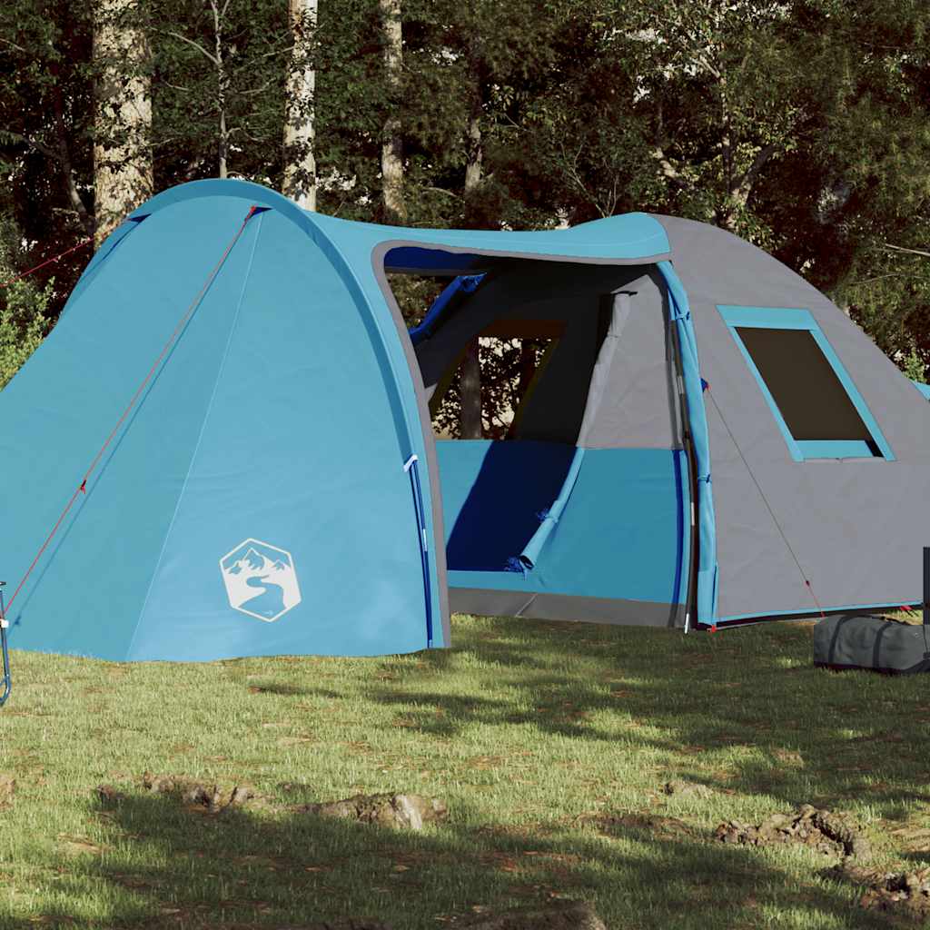 Vidaxl Dome Tenda Blu impermeabile per 6 persone