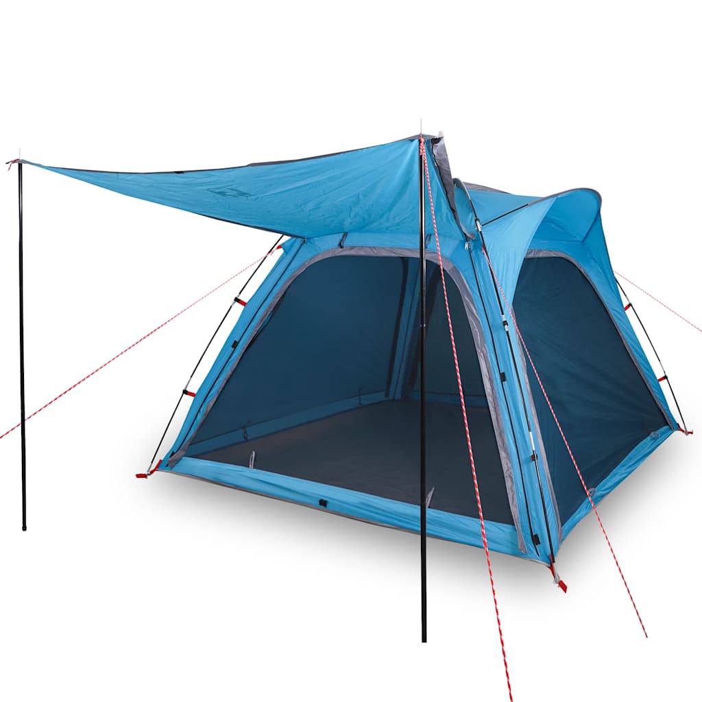 VidaXL Tent 4-person waterproof Fast release blue