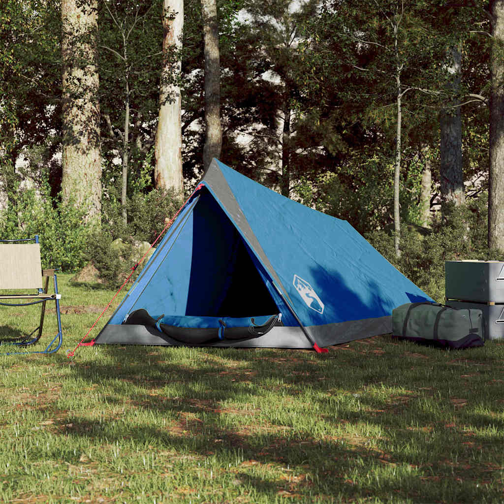 Tenda Vidaxl Blu impermeabile per 2 persone