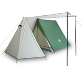 Vidaxl Tent de 3 personas Green impermeable