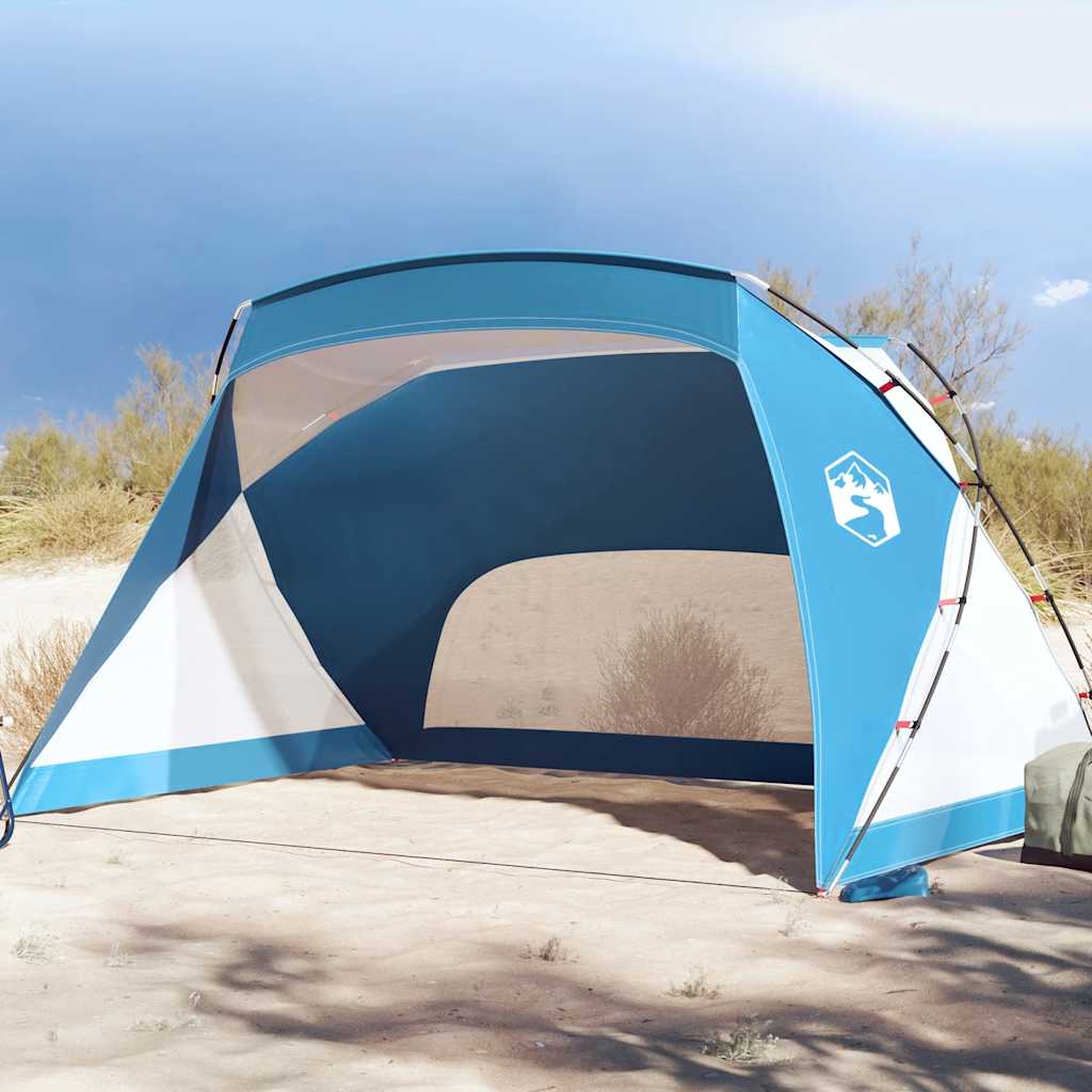 Vidaxl Beach tent 274x178x170 148 cm 185t Polyester Azure blo