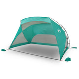 Vidaxl Beach Tent 274x178x170 148 cm 185t Polyester Sea Green