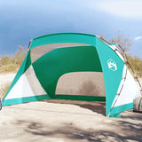 Vidaxl Beach Tent 274x178x170 148 cm 185t Polyester Sea Green