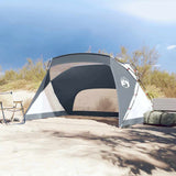 Vidaxl beach tent 274x178x170 148 cm 185t polyester gray