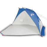 Vidaxl Beach Tent 268x223x125 cm 185T Polyester azure bleu